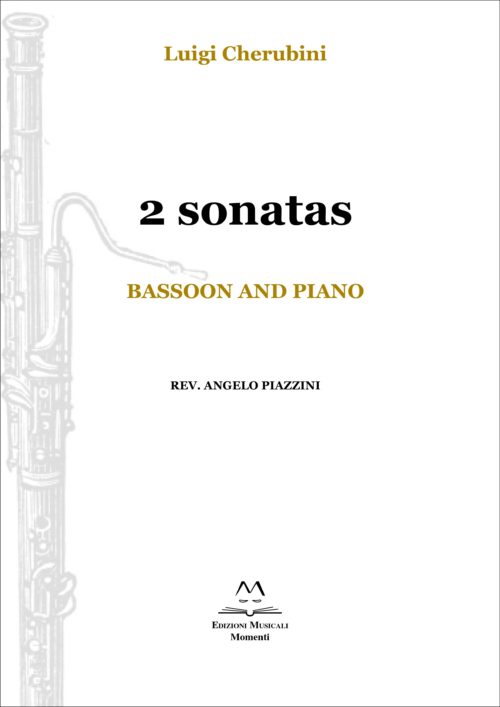 2 sonatas. Bassoon and piano rev. Angelo Piazzini