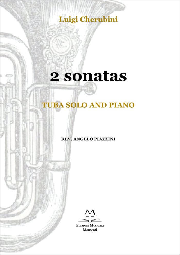 2 sonatas. Tuba solo and piano rev. Angelo Piazzini