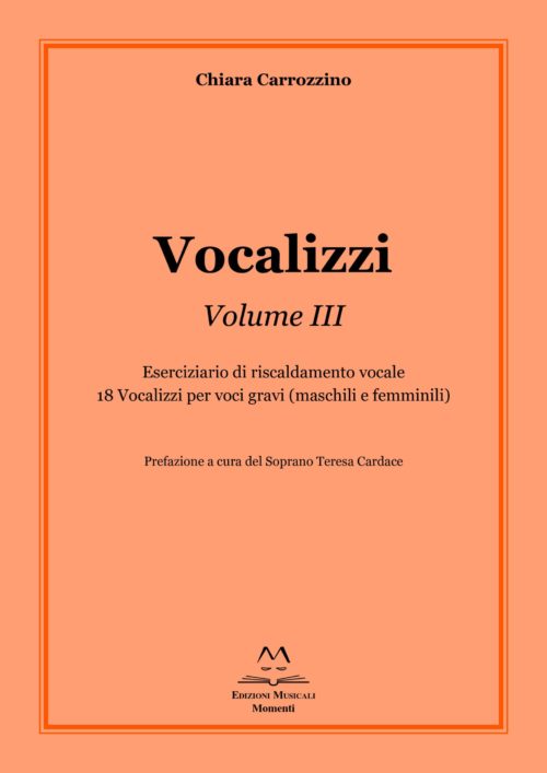 Vocalizzi Vol. III di Chiara Carrozzino